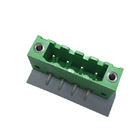 5.08 Pluggable Terminal Blocks Connector Male Right angle PA66 Green ROHS