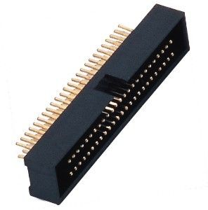 WCON 1.27mm Pitch Straight 10~100P DIP Box Header board to wire connectors Contact Resistance 20mΩ Max