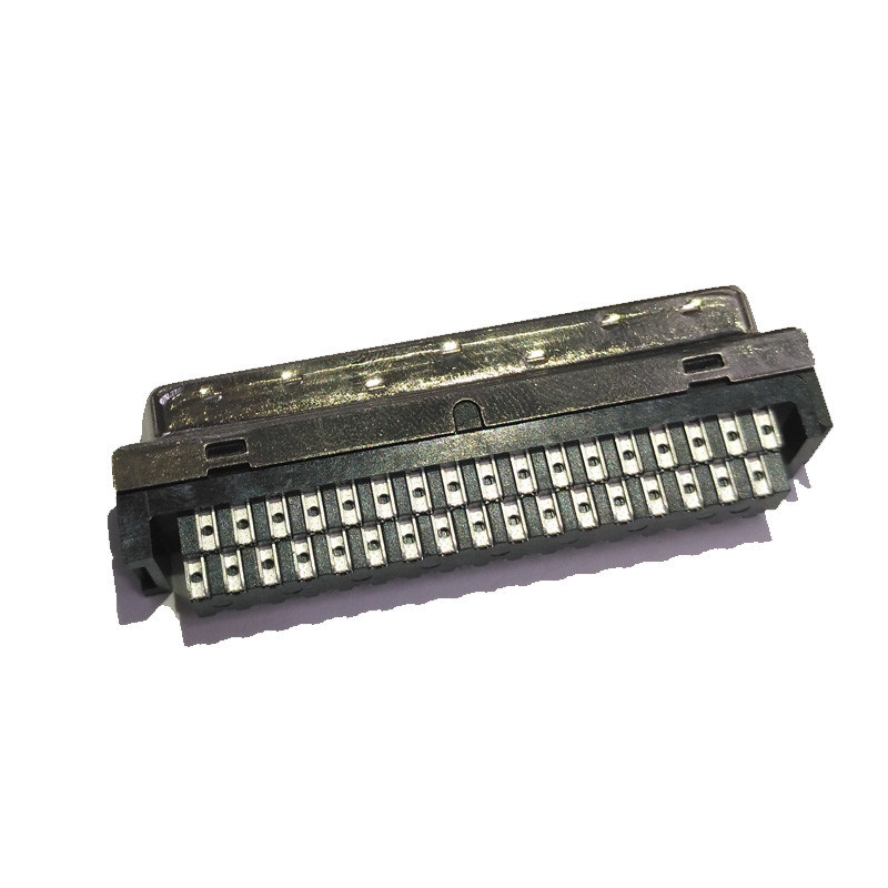 68P SCSI Computer Pin Connectors Interface Connector 1.27 Pitch Bonding