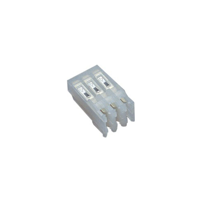 2.54mm circuit board wire connectors IDC Type wafer Single sided outlet without guard