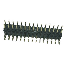 Right  Angle 	Pin Header  2mm Pitch Connector , PA9T Black Double Row