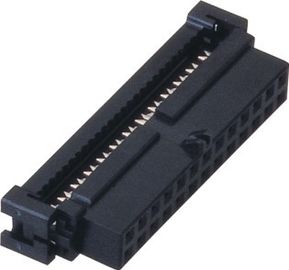 20 pin 2.00mm  IDC Socket Connector Female With Bump  PBT  Phosphor Bronze Sel Au/Sn