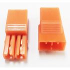 WCON 5.60mm Pitch 2P LED Connectors L=27.4 PA66 Orange Led Strip Connector