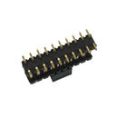 Double Plastic Rual Row Pin Header Connector SMT PA9T Black ROHS