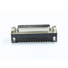 WCON DB25 Connector Right Angle 25 Pin Female Connector For PCB PBT Balck ROHS