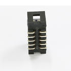 PA9T Box Header connector 10P SMT Black Gold Flash ROHS 94V-0