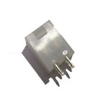 PA66 Natural 4.2 Pitch Wafer Connector Mini Fit 2*3P Straight Without Ear And Post ROHS
