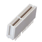 1.27 Mm Pin Header Straight  1.27mm Connector PCI Slot PA66 White in motherboard