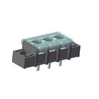 B Type 1*3P 7.62 Barrier Type Terminal Block With Fix Hole &amp; With CAP H=14.7 ROHS
