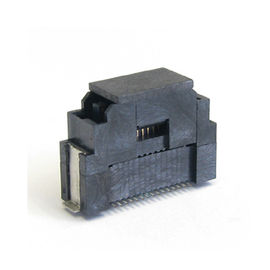0.8mm Pitch Male Straight Connector SMT PA9T UL94V-0 Board To Board D Type