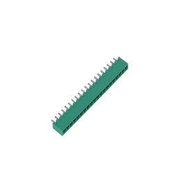 Male Pluggable Straight DIP PA66 Terminal Blocks Connector 3.5mm 8P Wtih Ear