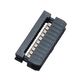 20 pin 2.00mm  IDC Socket Connector Female With Bump  PBT  Phosphor Bronze Sel Au/Sn