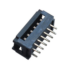 1.27 Pitch  14 pin dip socket PBT Black 30%GF Sample Free Contact Material Brass ROHS