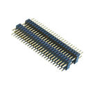 PCB Board Male 1.27*2.54mm Pin Header Connector Dual Row Double Plastic SMT  PA9T  Brass H=2.54