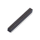 2.00mm Female Header Connector Double Row SMT PA9T Black  Board to Wire connection
