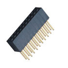 PA9T Female Header Connector DIP PCB Connector 2.54mm H = 8.5mm With Bump