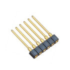 WCON 2.54mm Single Row Round Machined Female Header H=7.0 PCB Connector ROHS