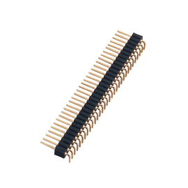 WCON 2.0mm Round Pin Header Connector Single Row Headers 1*22P 180°DIP