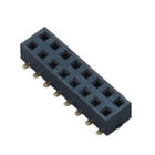 Female Header Connector 2*5P SMT PA9T Black  Gold Flash usually 2.0Pitch 20mΩ Max
