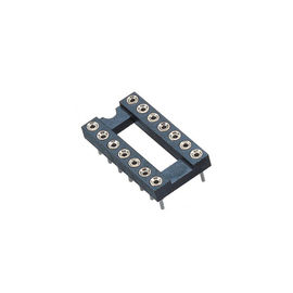 WCON 2.54mm IC Socket 2*14P DIP H=3.0,L=7.43 Row of Pitch 10.16 WCON Connector for PCB board