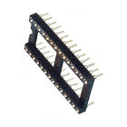 WCON 2.54mm IC Socket 2*16P DIP Dual Row Round Pin Header H=3.0,L=7.43 ROHS