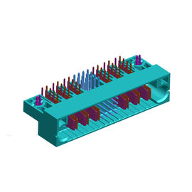 Straight male  A Type Power and signal hybrid board to board connectors Sn plated With forks ROHS