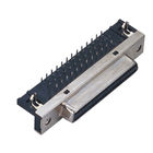 1.27MM Female 	Computer Pin Connectors SCSI Connector With IO Interface LCP+30％GF UL94V-0