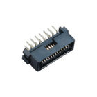 1.27mm 40 pin scsi connector male DDK-Type gold on contact , tin on tail