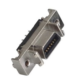 Female DIP Computer Pin Connectors Cen Type 1.27mm 14P Zinc Alloy Transverse harpoon