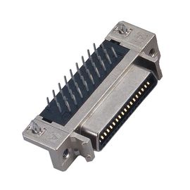 Female DIP Computer Pin Connectors Cen Type 1.27mm 14P Zinc Alloy Transverse harpoon