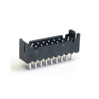 Right Angle Type Board To Wire Connector Black 2.0 Pitch Sn Plated ROHS board to wire connectors