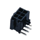 Dual Row 3.0mm Housing Wire To Board Connector LCP black ROHS matching with WF3001-T