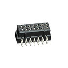 Right Angle SMT Dual Row Board To Board Power Connector 500 MΩ Min
