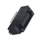 0.635mm Board to Board Connector SMT Gold Plated LCP Black/Natural