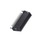 WCON Right Angle  SMT Type LCP Black  Sn over Ni 1.27mm Male board to board SDC