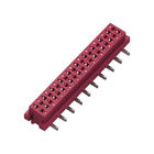 WCON 8pin Wire To Board Connector Red  Female Smt Pa46 With Cap / Latch