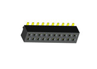 WCON 1.00mm  board to board connection  Female Header Connector  SMT PA9T Black With Post
