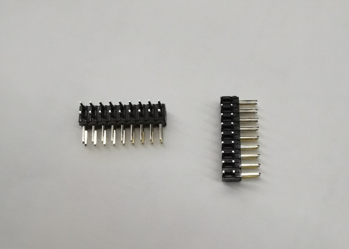 2.0AMP 500V 3 Pin Right Angle Header Connector For MP3 Pcb Double Row
