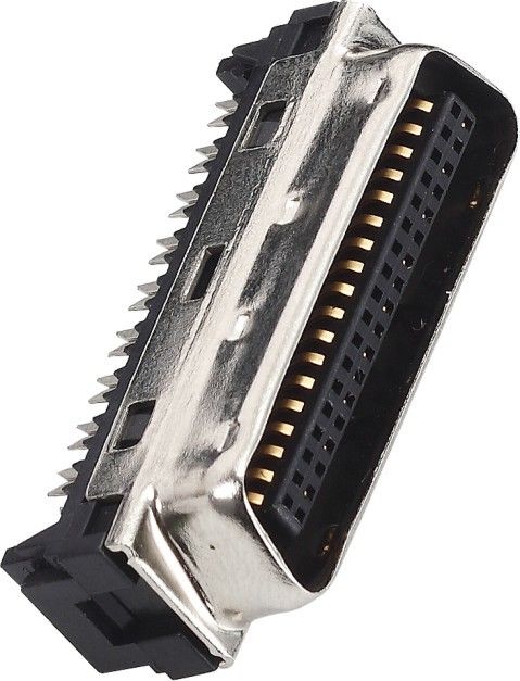 Male Straight SCSI Connector Cen Type Female PA9T IO Interface Connector
