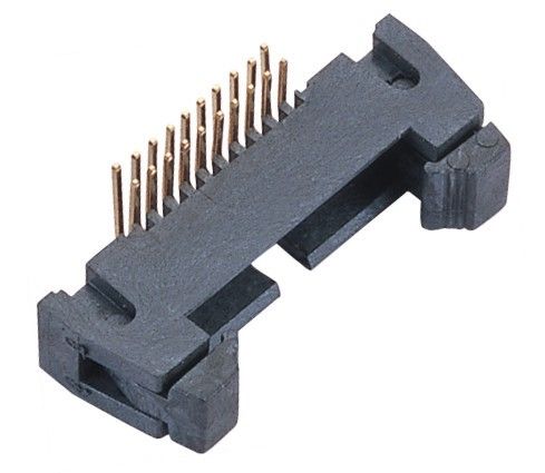 S TYPE 2.0 latch header 10P right angel LCP black without logo short latch ROHS