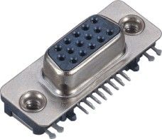 WCON IO Connector for Computer 15 Pin D-Type Connector Female Connectors