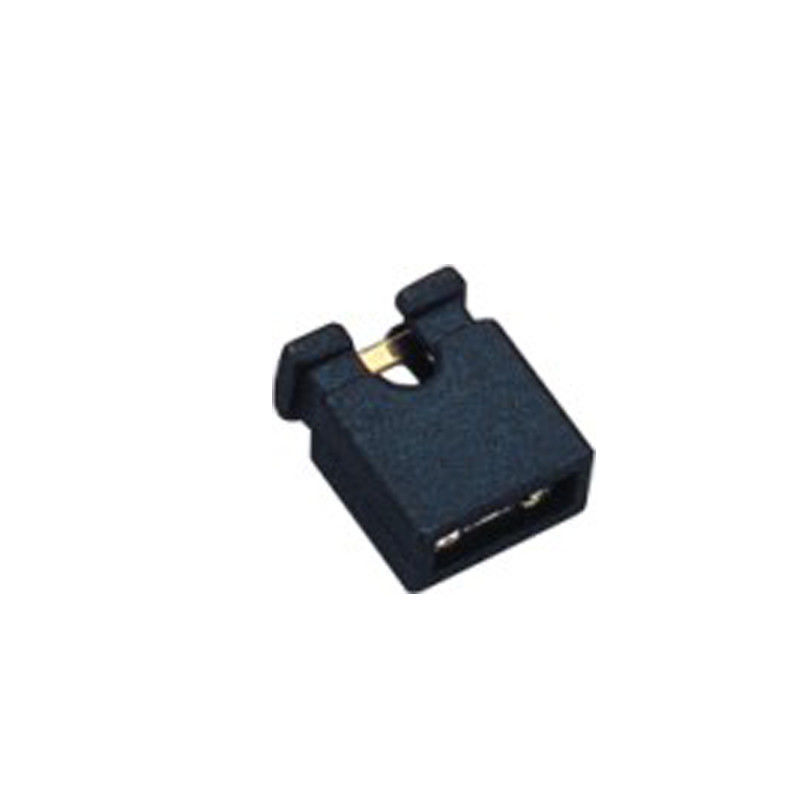 Mini Jumper 0.1 Inch Pin Header Open Type PBT Black Brass Bag Packing