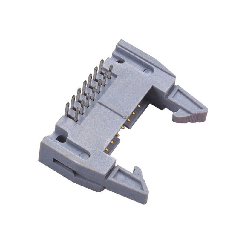 2.54 Pitch Latch Header Ejector Right Angle Injection molding