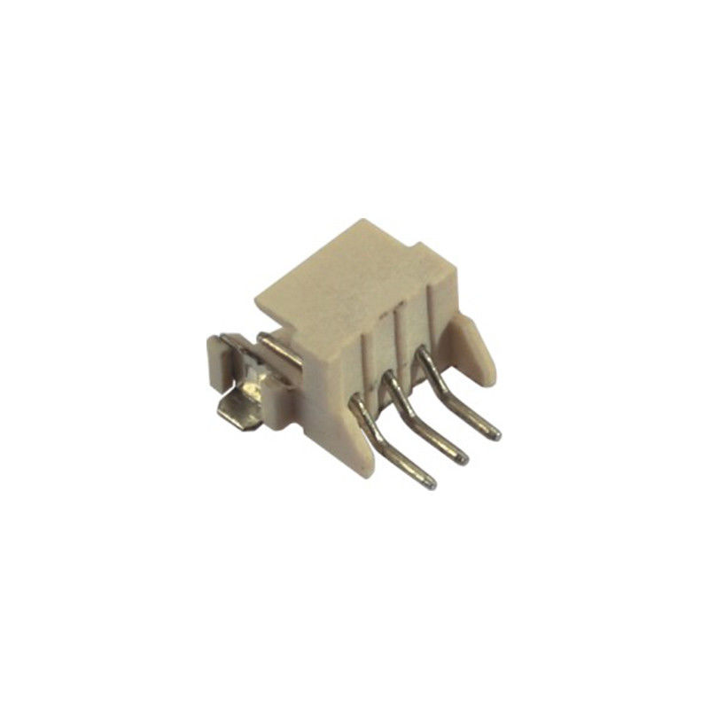 2.0mm Right Angle SMT PA6T UL94V-0 Beige 2P Board To Wire Connectors Wafer