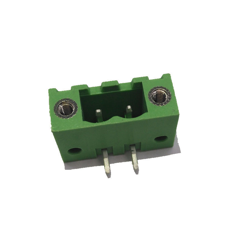 5.08 Pitch Green Color Terminal Blocks Connector PA66 Male Terminal Connector ROHS