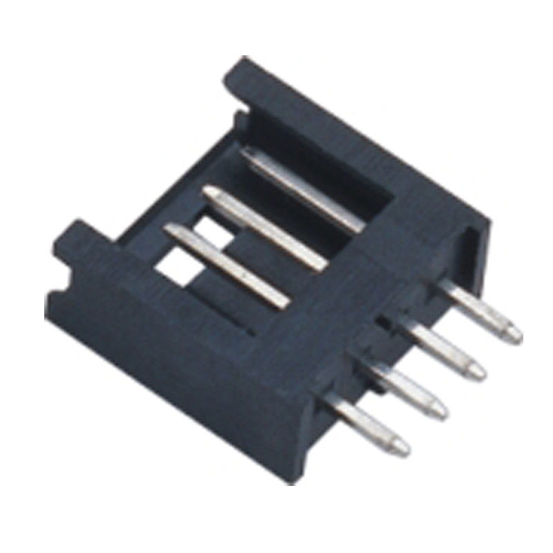 2.54mm Single Row Straight Board To Wire Connectors Wafer Battery Connectors
