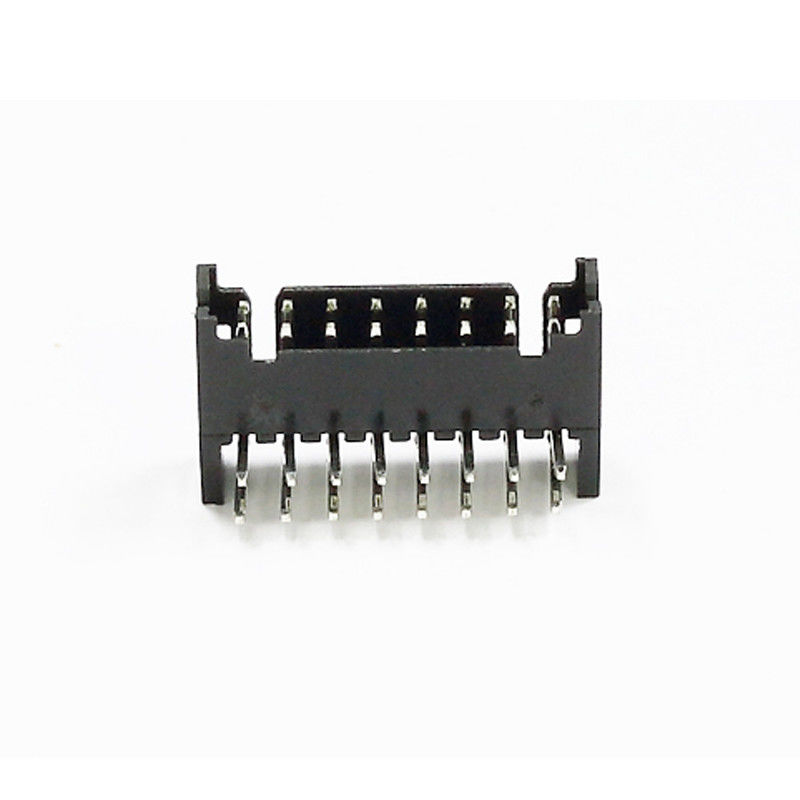 Right Angle Type Board To Wire Connector Black 2.0 Pitch Sn Plated ROHS board to wire connectors