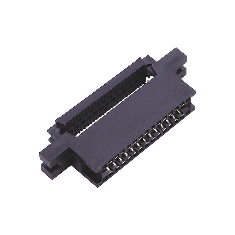 CE Pin Header Socket 2.54  With Ear Two Piece Style PBT Black