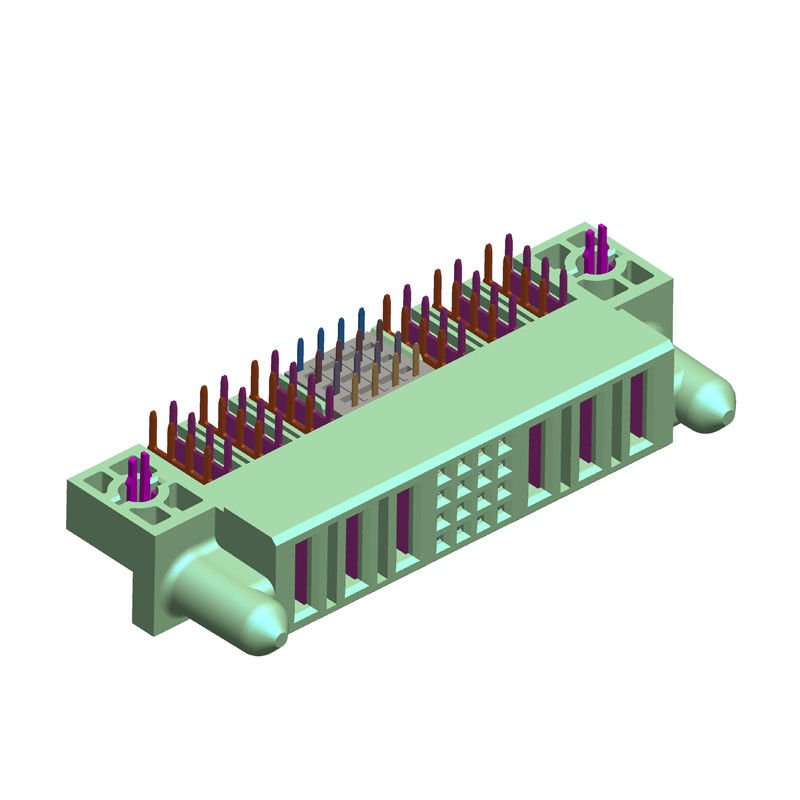 Right Angel Female Pcb To Pcb Connector A Type For Power Signal Hybrid