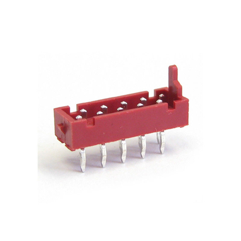 WCON 1.27mm Mrc Wire To Board Connector 500V 1.0 Amp With Red Wiring Head